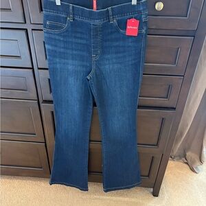 SPANX Women's midnight Flare Jeans